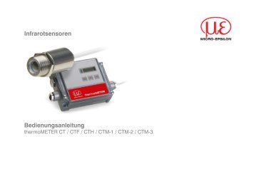 Betriebsanleitung thermoMETER CT (PDF, 1.25 MB) - Micro-Epsilon ...