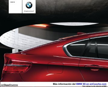 CatÃ¡logo del BMW X6 - enCooche.com