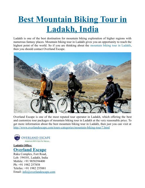 Best bike tours in the world sale
