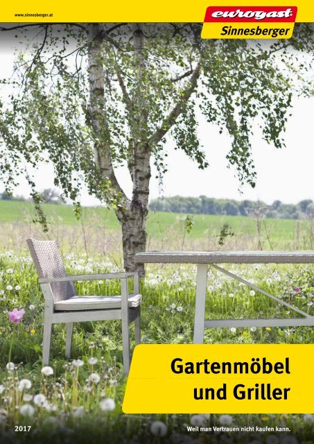 Katalog Gartenmöbel 2017