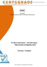 E20-562 Certification Guides