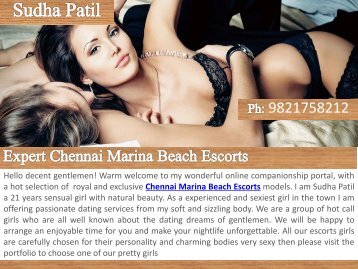 Expert Chennai Marina Beach Escorts