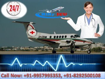 Best Medical Transport in Delhi, Patna, Kolkata, Guwahati, Mumbai, Chennai by Hifly ICU