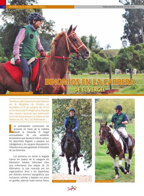 Fedecuestre Ed. 33