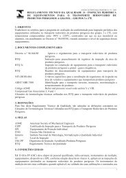Portaria INMETRO 91-2009_RTQ PRODUTOS PERIGOSOS_RTQ 3I