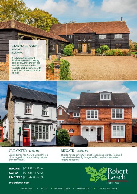 Surrey Homes | SH29 | March 2017 | Fashion supplement inside