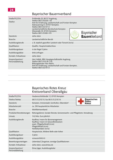 Info-Katalog Lehrstellenbörse 2017