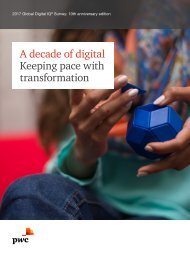A decade of digital Keeping pace with transformation