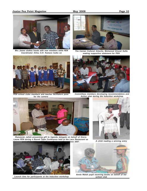 Sierra Leone Junior PENPoint Magazine - Pen International