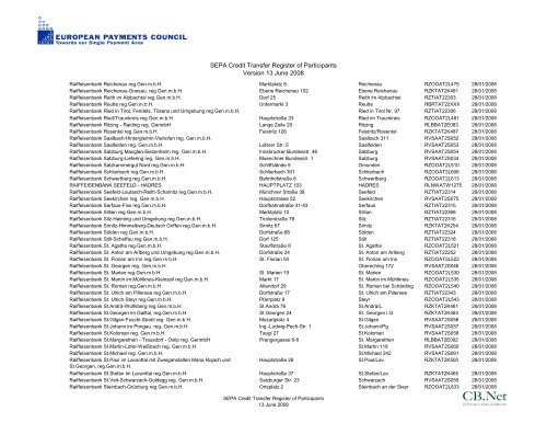 SCT Register 13 June 2008 - SEPA Polska