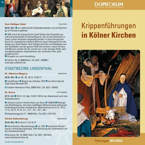 in Kölner Kirchen