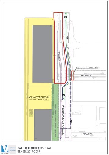 Laatste fase van de heraanleg van de Kattendijkdok-Oostkaai