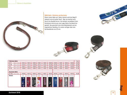 Wolters Katalog 2010 - meinHalsband