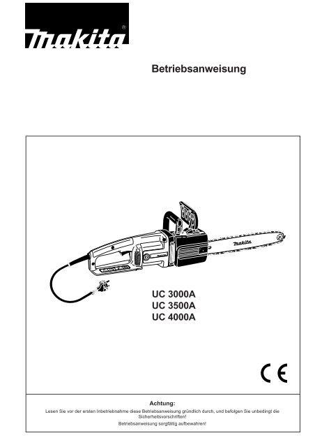 Betriebsanweisung - Makita