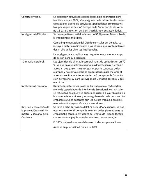 Informe Anual CCA 2011-2012