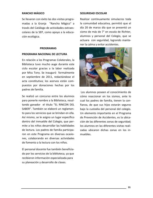 Informe Anual CCA 2011-2012