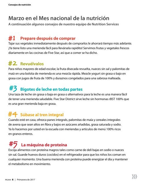 Spanish 2017 Spring Five Star Journal
