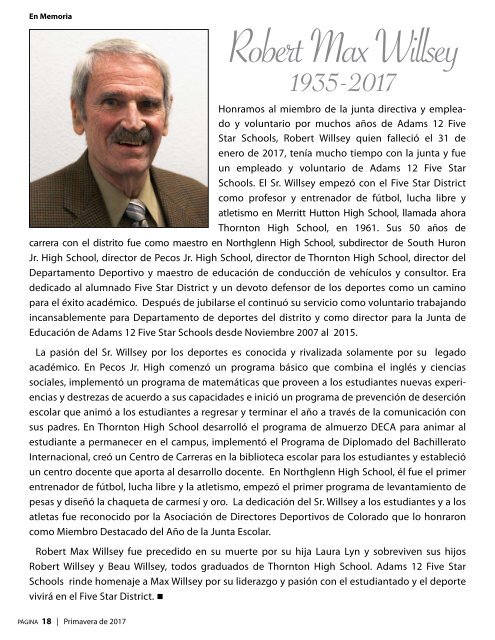 Spanish 2017 Spring Five Star Journal