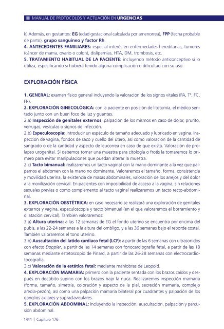 Manual de protocolos y actuación en