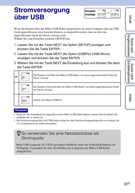 Sony HDR-AS30V - HDR-AS30V Guida all&rsquo;uso Tedesco