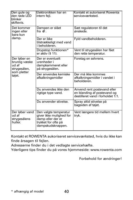 Rowenta ADVANCER DZ9130 - ADVANCER DZ9130 Deutsch