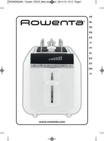 Rowenta TOASTER FECD TL6818 - TOASTER FECD TL6818 FranÃ§ais