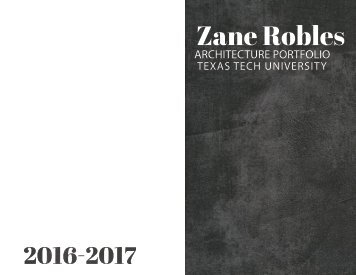 Zane Robles- My Portfolio