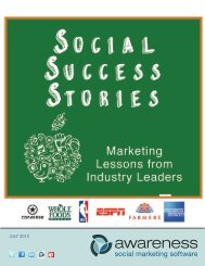 Social Success Stories - Amazon Web Services