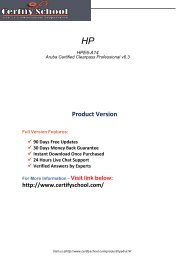 HPE6-A14 Exam Practice