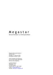 Megastar Handbuch 8.10 - Megastar Astrologie Software