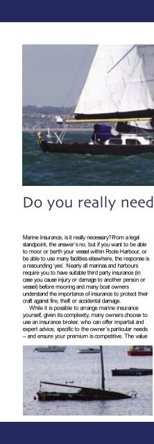 The Poole Harbour Guide 2012 - Poole Harbour Commissioners