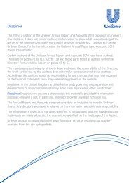 Our Compass strategy - Unilever