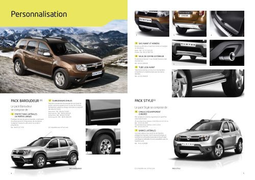 Tous les accessoires pour votre Dacia Duster