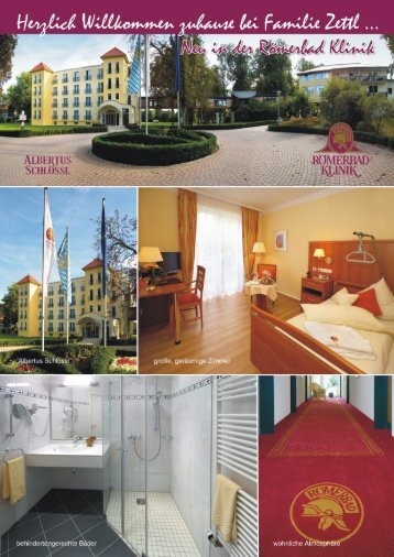 Albertusschloessl-Flyer (PDF) - Römerbad Klinik :: Bad Gögging