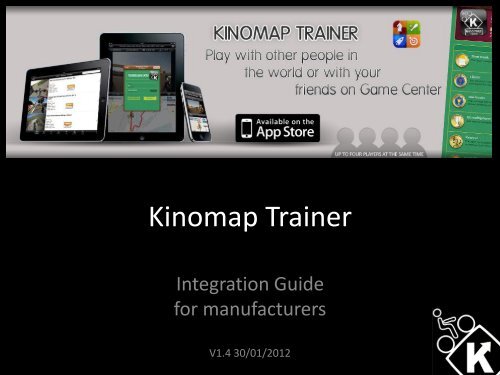 kinomap garmin connect