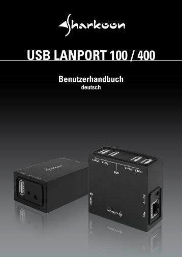 USB LANPORT 100 / 400 - Sharkoon