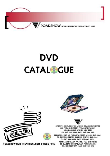 DVD CATALOGUE - Agrimedia