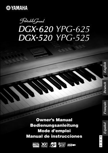 Owner's Manual Bedienungsanleitung Mode d'emploi ... - Yamaha