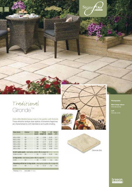 Bradstone Brochure - Aggregate Industries