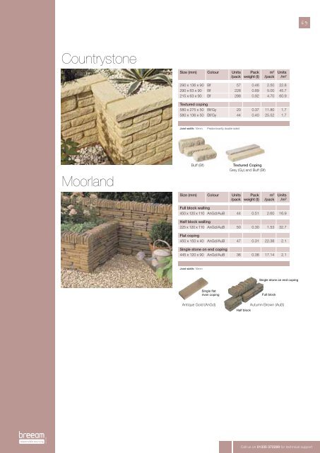 Bradstone Brochure - Aggregate Industries