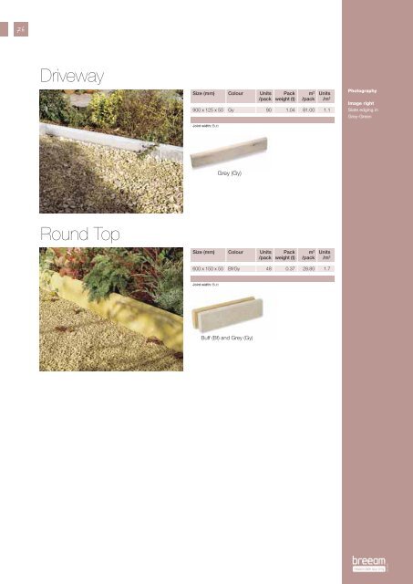 Bradstone Brochure - Aggregate Industries