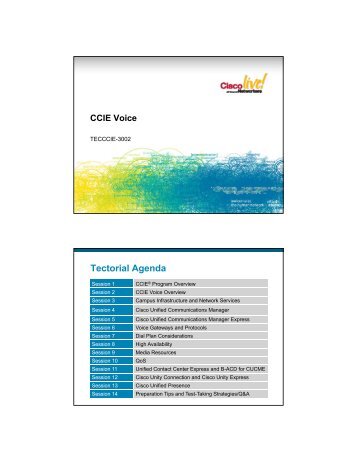 CCIE Voice - Cisco Voice Guru