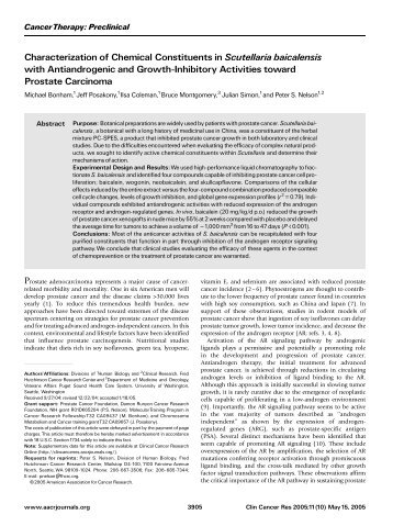 Characterization of Chemical Constituents in Scutellaria baicalensis ...