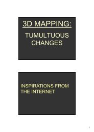 3D MAPPING: