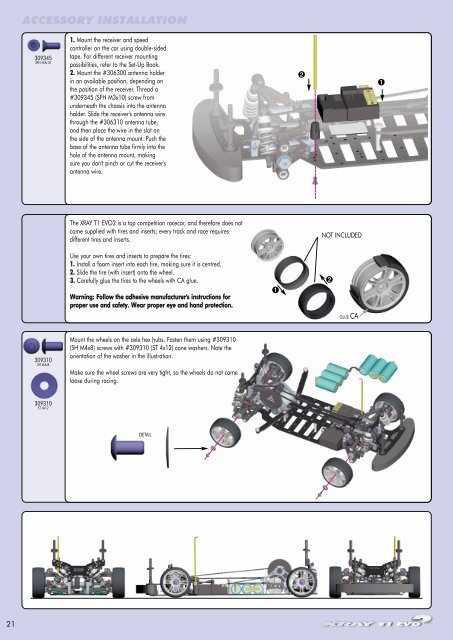 XRAY T1 EVO2.pdf - Minicars Hobby AB