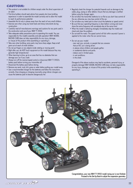 XRAY T1 EVO2.pdf - Minicars Hobby AB