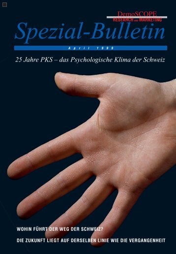 25 Jahre PKS â€“ das Psychologische Klima der ... - DemoSCOPE