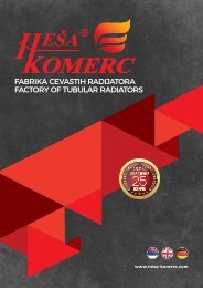 Neša Komerc - Fabrika cevastih radijatora