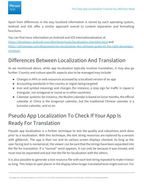 The Only App Localization Tutorial You Will Ever Need