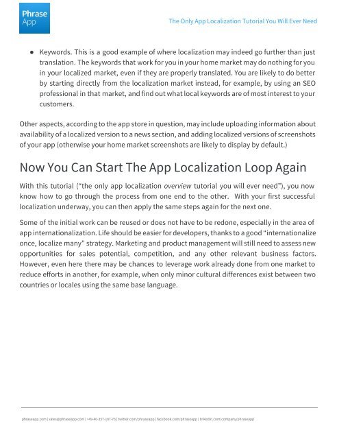 The Only App Localization Tutorial You Will Ever Need